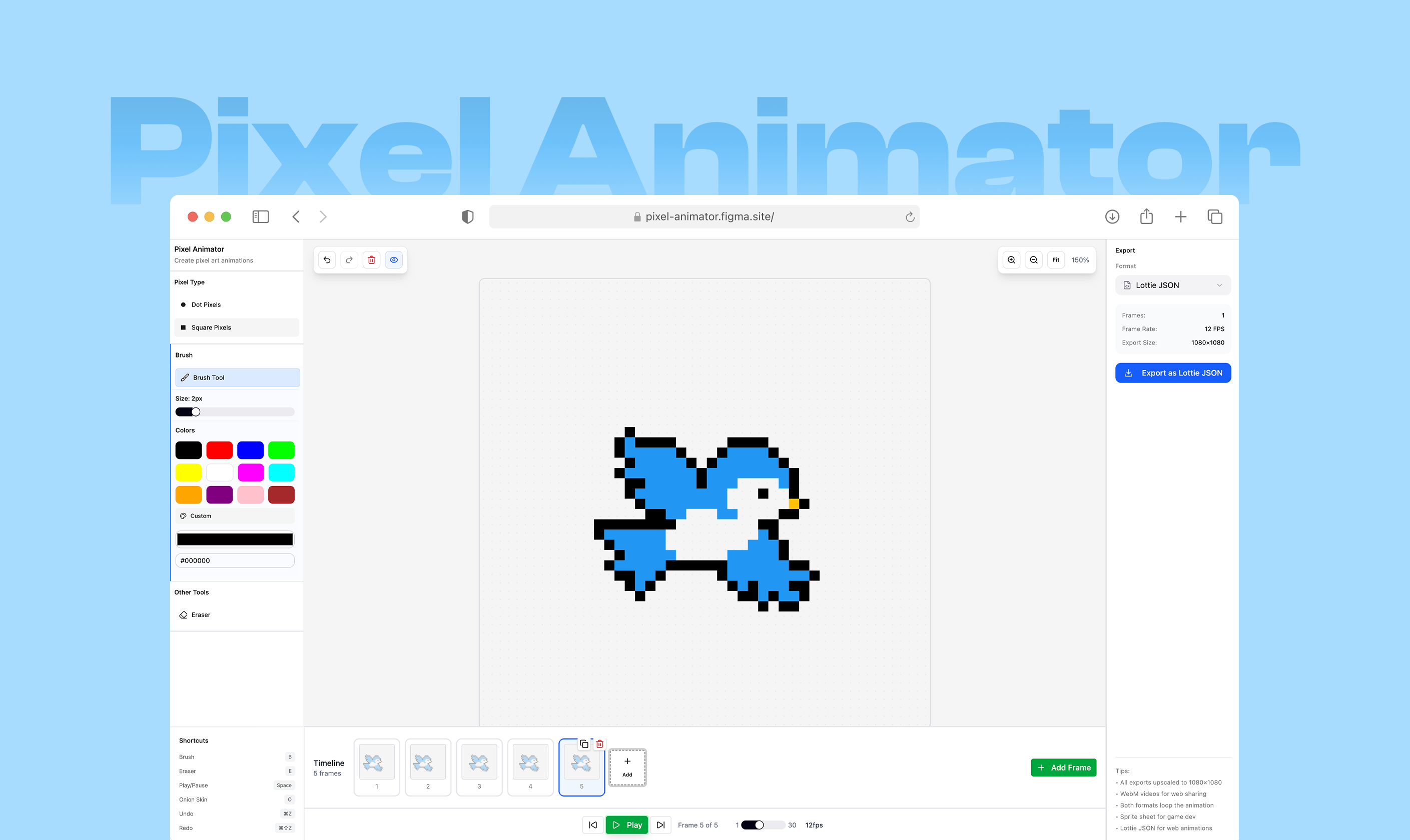 Pixel Animator project thumbnail